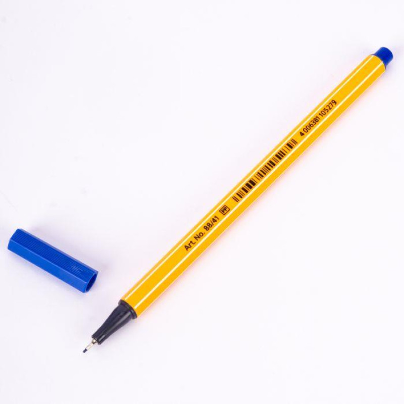 Stabilo Μαρκαδόρος Λέπτης Γραφής 88/41 Dark Βlue