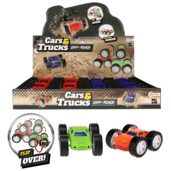 Toi Toys Auto Flip Over Jump Με Τριβή 10cm TT20071Z