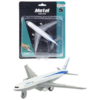 Toi Toys Air Plane Die-cast with pull-back 13cm TT26859A