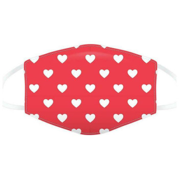 Puckator Υφασμάτινη Μάσκα Red with White Large MASK51L Puckator Υφασμάτινη Μάσκα Red with White Large MASK51L