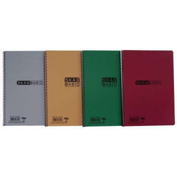Skag Τετράδιο  Basic 17χ25 4θ 80gr Νο8004 276160
