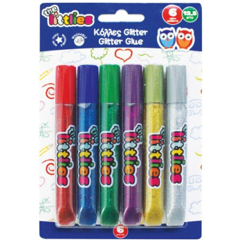 The Littlies Κόλλες Glitter 12gr 6 χρώματα 646026 The Littlies Κόλλες Glitter 12gr 6 χρώματα 646026