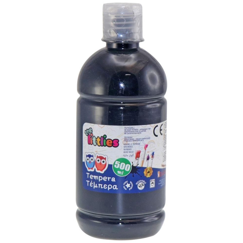 The Littlies Τέμπερα 500ml Μαύρο 646130