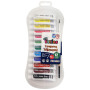 The Littlies Τέμπερα 12ml 12 χρώματα Με Ξύλινο Πινέλο Σε PP Box   646814