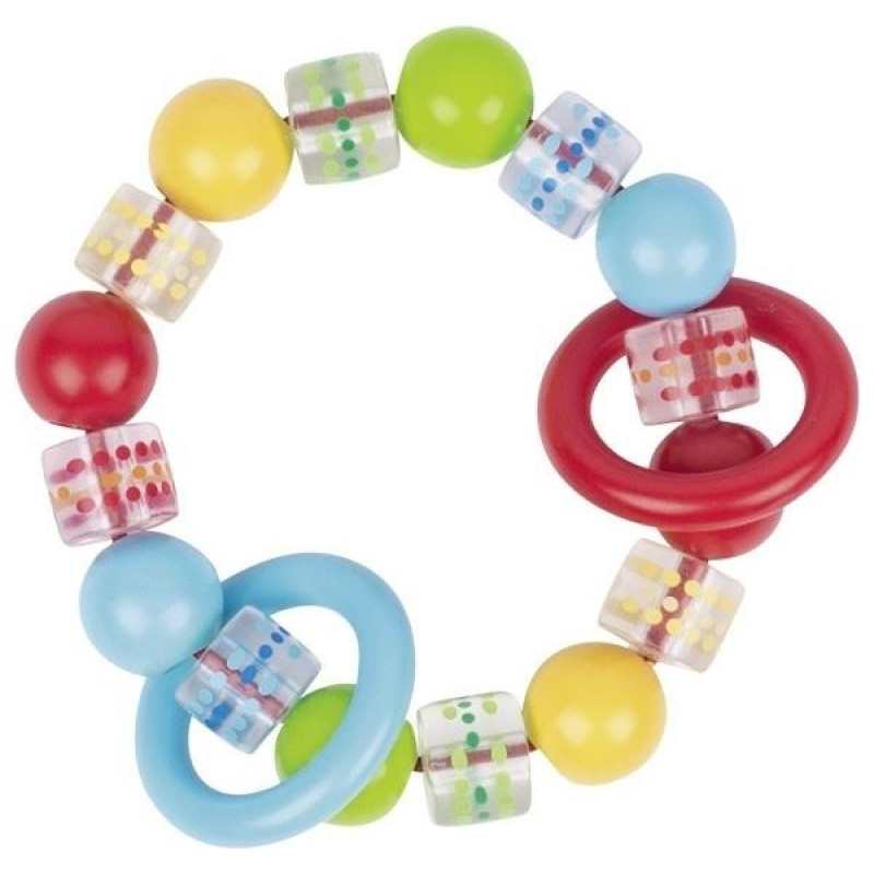 Heimess Touch ring Elastic spotted, coloured beads 732990 Heimess Touch ring Elastic spotted, coloured beads 732990
