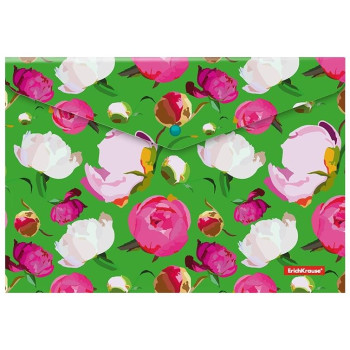Erichkrause Φάκελος Κουμπί Peonies A4 EK47061 Erichkrause Φάκελος Κουμπί Peonies A4 EK47061
