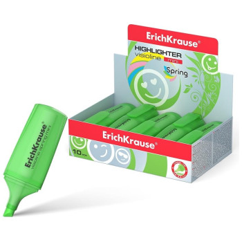 Erichkrause Υπογραμμιστής Visioline Mini Spring Πράσινο EK48787 Erichkrause Υπογραμμιστής Visioline Mini Spring Πράσινο EK48787