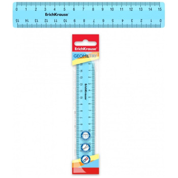 Erichkrause Πλαστικός Χάρακας Pastel 15cm EK49536 Erichkrause Πλαστικός Χάρακας Pastel 15cm EK49536