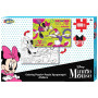 Διακάκης Puzzle Χρωματισμού 2 Όψεων 100τεμ 49χ36εκ Minnie 562639