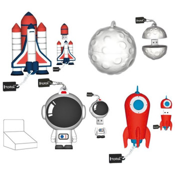 I-Total Flash Usb 16GB Moon Collection 137145107 I-Total Flash Usb 16GB Moon Collection 137145107