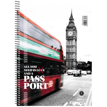 Salko Σπιράλ Passport 17x25/180σελ. 3 Θέματα  S6303 Salko Σπιράλ Passport 17x25/180σελ. 3 Θέματα  S6303