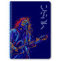 Logigraf Music Τετράδιο Σπιράλ 17χ25 3θ 90φ 02313