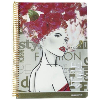 Logigraf Style Τετράδιο Σπιράλ 17χ25 3θ 90φ 02713 Logigraf Style Τετράδιο Σπιράλ 17χ25 3θ 90φ 02713