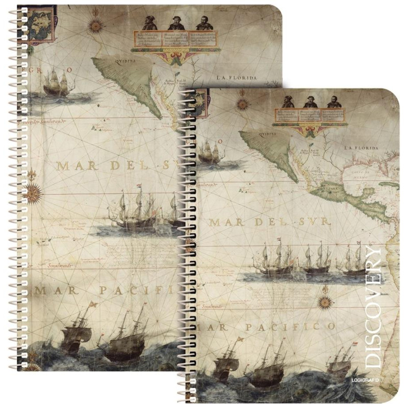 Logigraf Discovery Τετράδιο Σπιράλ 17χ25 4θ 120φ  00414 Logigraf Discovery Τετράδιο Σπιράλ 17χ25 4θ 120φ  00414