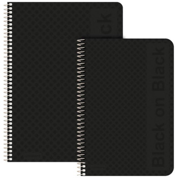 Logigraf Black Οn Black Τετράδιο Σπιράλ 17χ25 4θ 120φ  00114 Logigraf Black Οn Black Τετράδιο Σπιράλ 17χ25 4θ 120φ  00114