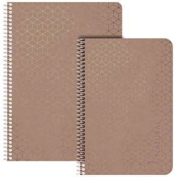 Logigraf Natural Τετράδιο Σπιράλ 21χ29 2θ 60φ 01922 Logigraf Natural Τετράδιο Σπιράλ 21χ29 2θ 60φ 01922