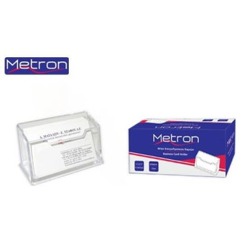 Metron Θήκη Καρτών Πλεξιγκλάς 5.5x8.5εcm 470.08765
