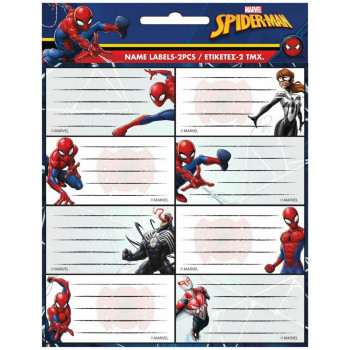 Gim Ετικέτα 2τεμ Spiderman 777-51846