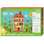 Διακάκης Puzzle 24τεμ 41x28εκ Σπίτι Με Ζωάκια 621588