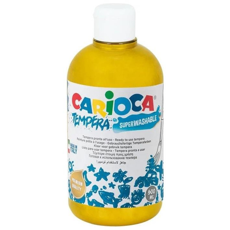 Carioca Τέμπερα 500ml Gold 02726 Carioca Τέμπερα 500ml Gold 02726