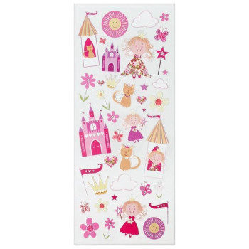 ΟΕΜ Αυτοκόλλητα Stickers  Princess & Castle 31x11cm 000740 ΟΕΜ Αυτοκόλλητα Stickers  Princess & Castle 31x11cm 000740