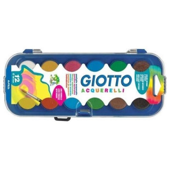 Giotto Νερομπογιά 30mm 12 Χρώματα 351200 Giotto Νερομπογιά 30mm 12 Χρώματα 351200