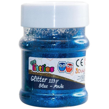 The Littlies Glitter Σκόνη Μπλε 113gr 646714 The Littlies Glitter Σκόνη Μπλε 113gr 646714