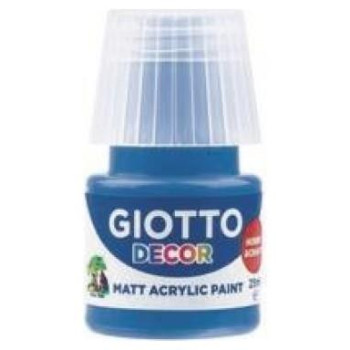 Giotto Decor Acrylic 25 ml Cobalt Blue 538116 Giotto Decor Acrylic 25 ml Cobalt Blue 538116