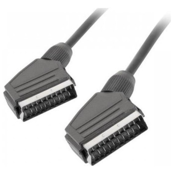 Lanberg Cable Scart male - Scart male 1.8m CA-EUEU-10CC-0018-BK