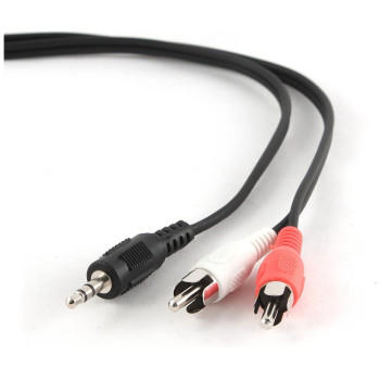 Gembird Kαλώδιο Minijack-2x RCA Male /Male 2.5m CCA-458-2.5M Gembird Kαλώδιο Minijack-2x RCA Male /Male 2.5m CCA-458-2.5M