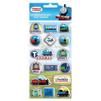Διακάκης Αυτοκόλλητα Puffy 10x22εκ Thomas 570500 Διακάκης Αυτοκόλλητα Puffy 10x22εκ Thomas 570500
