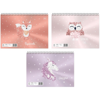 Interdruk Μπλοκ  Ζωγραφικής 21x30 Shiny Girls 40φυλλα 111004012 Interdruk Μπλοκ  Ζωγραφικής 21x30 Shiny Girls 40φυλλα 111004012