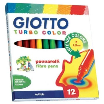 Giotto Μαρκαδόροι 24τεμ Turbo Color 71500 Giotto Μαρκαδόροι 24τεμ Turbo Color 71500