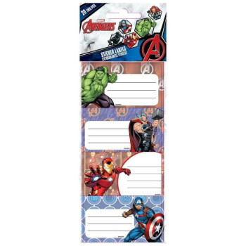 Διακάκης Ετικέτες Αυτοκόλλητες Avengers 20 τεμ 5φυλλα 506057 Διακάκης Ετικέτες Αυτοκόλλητες Avengers 20 τεμ 5φυλλα 506057