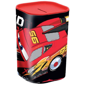 Διακάκης Κουμπαράς Πλαστικός 8x8x12cm Cars 563202 Διακάκης Κουμπαράς Πλαστικός 8x8x12cm Cars 563202