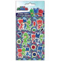 Διακάκης Αυτοκόλλητα Pj Masks 8x1cm2 5 Φύλλα 484264