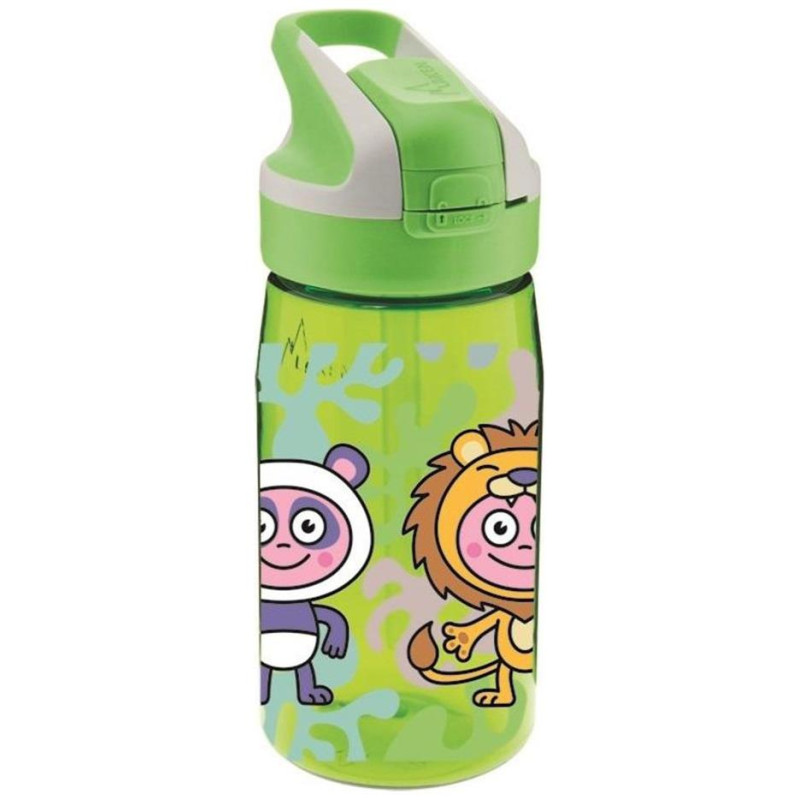 Laken Tritan Πλαστικό Παγούρι με Καλαμάκι Animals 450ml L-89557  (2022)