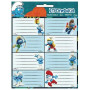 Gim Ετικέτα 2τεμ. Smurfs 770-51246