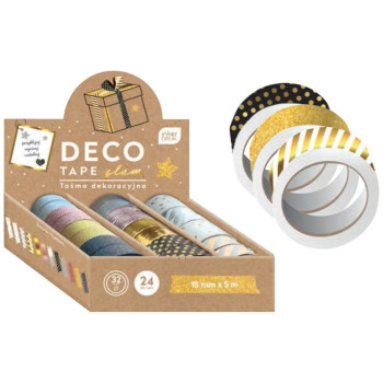 Interdruk Αυτοκόλλητη Ταινία Glam 15mmx5m I293015 Interdruk Αυτοκόλλητη Ταινία Glam 15mmx5m I293015