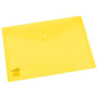 Deli Φάκελος Κουμπί PP Α4 Κίτρινο E5505