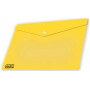 Skag Φάκελος ΡP Με Κουμπί Α4 Διαφανή Κίτρινο S222679