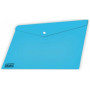Skag Φάκελος ΡP Με Κουμπί Α4 Διαφανή Μπλε S222648