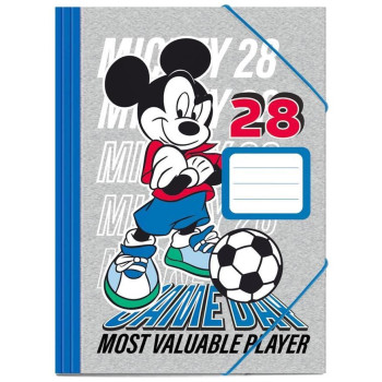 Must Φάκελος με Λάστιχο για Χαρτί A4 Πολύχρωμος Mickey 563166 Must Φάκελος με Λάστιχο για Χαρτί A4 Πολύχρωμος Mickey 563166
