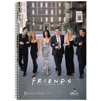 Salko Paper Σπιράλ Τετράδιο Ριγέ Β5 3 Θεμάτων Friends S73831 Salko Paper Σπιράλ Τετράδιο Ριγέ Β5 3 Θεμάτων Friends S73831
