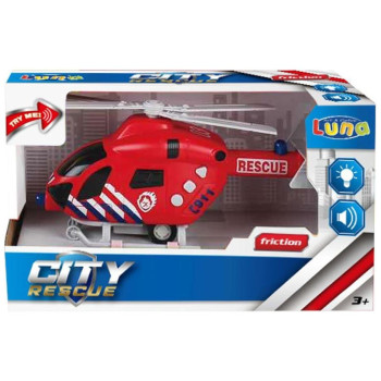 Luna Ελικόπτερο Friction Με Ήχο Και Φως Κόκκινο 22,3x10x13,5εκ 622014 Luna Ελικόπτερο Friction Με Ήχο Και Φως Κόκκινο 22,3x10x13,5εκ 622014