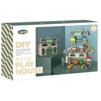 Luna Παιδικά Εργαλεία Βαλιτσάκι Σπιτάκι για 3+ Ετών 622144 Luna Παιδικά Εργαλεία Βαλιτσάκι Σπιτάκι για 3+ Ετών 622144