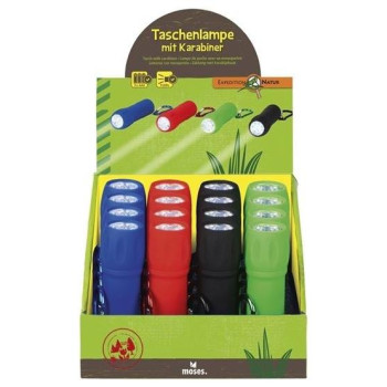 Moses Φακός Led 4χρωμ.Πλαστικος M9758 Moses Φακός Led 4χρωμ.Πλαστικος M9758