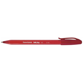 Papermate InkJoy 100 1.0mm Red Stick ballpoint pen Medium