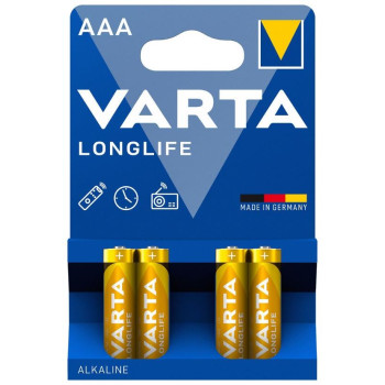 Varta LongLife Extra Αλκαλικές Μπαταρίες AAA 1.5V 4τμχ