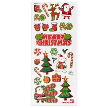Kids Fun Αυτοκόλλητα Stickers Xmas Hohoho 31x11cm KF524 Kids Fun Αυτοκόλλητα Stickers Xmas Hohoho 31x11cm KF524